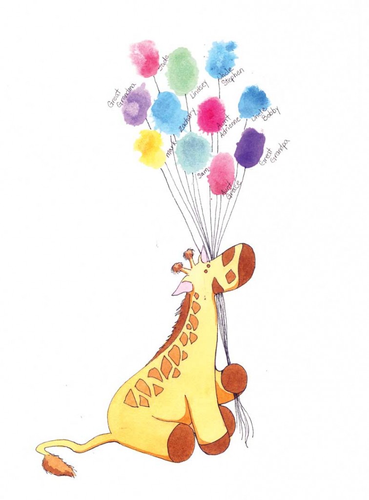 Giraffe-ballons